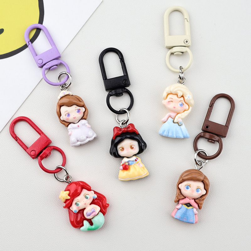 Little Princess Keychain Pendant, Cute Student School Bag Pendant, Bag Accessories, Best Friend Couple Gift, Small Gift Little Princess Keychain Pendant, Cute Student School Bag Pendant, Bag Accessories, Best Friend Couple Gift, Small Gift