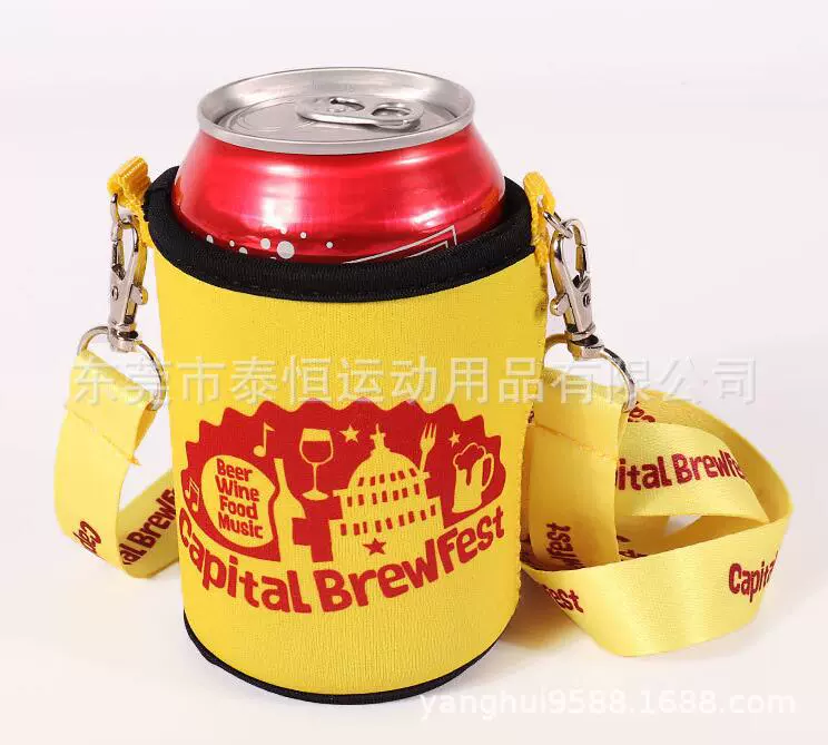 潜水料可加印logo潜水料环保红酒杯套