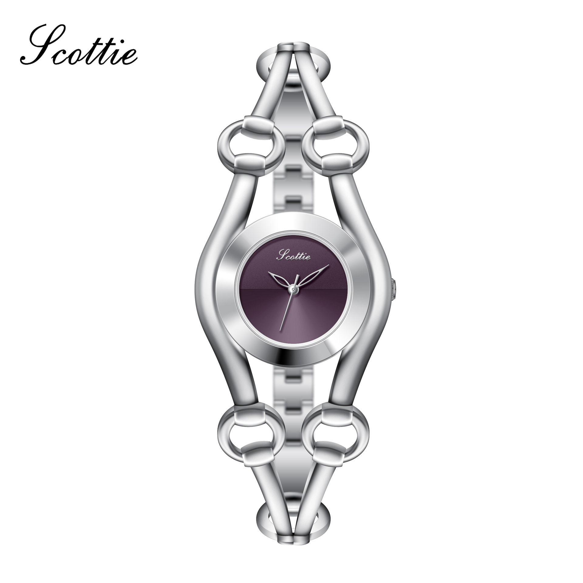 Scottie9737 Nuovo braccialetto per donna, orologio da donna impermeabile leggero e di lusso di alto valore_voghion.com