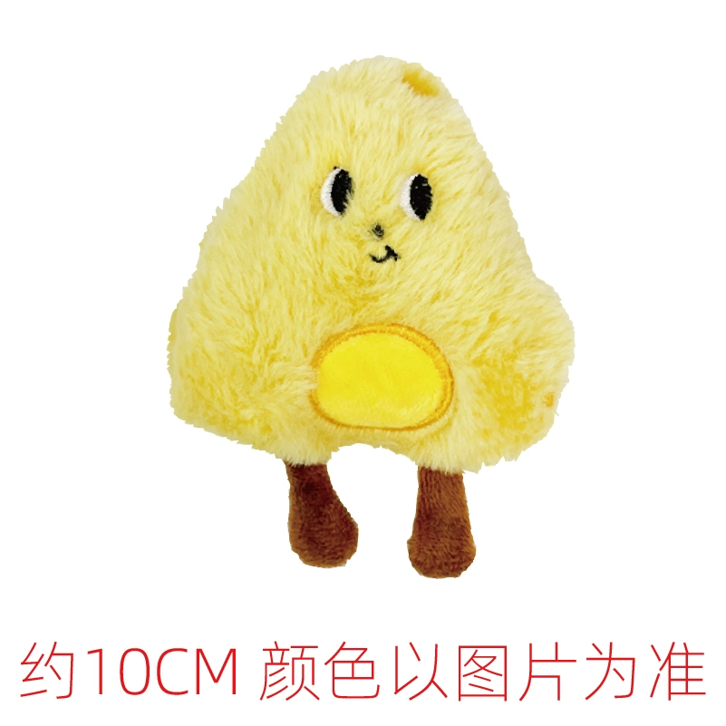 Plush toy pet, sound-making, assorted color designs, weight 1 kg