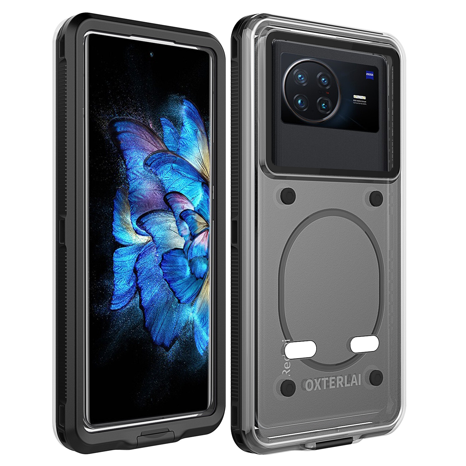 For Magnetic vivo X Note Waterproof Protective Case Beach Swimming iQOOZ5x Diving Edition New Phone Case