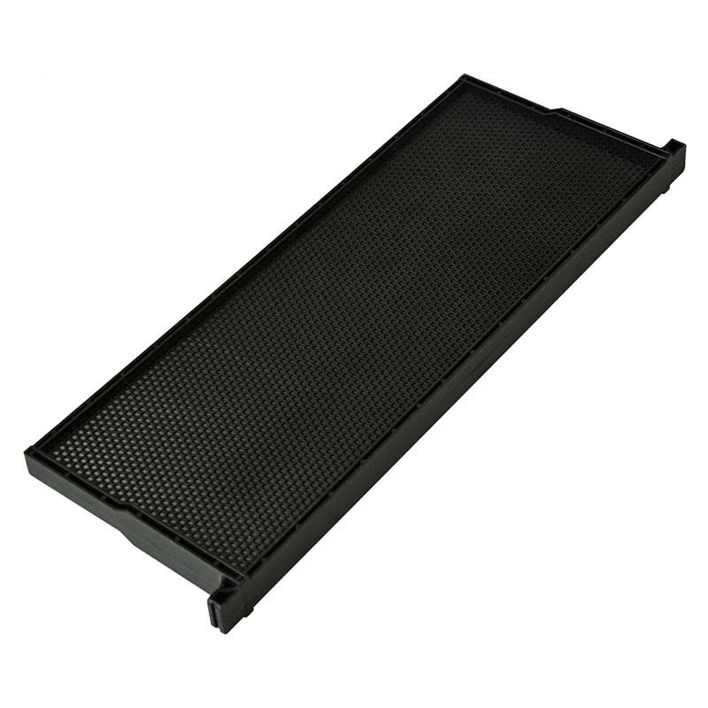 Herramientas de apicultura de plástico negro con marco de nido de abejas, marco de nido de abejas, marco de nido de abejas integrado con marco de nido de abejas