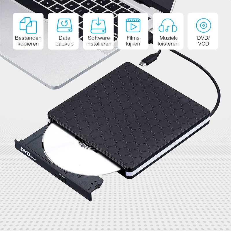 usb3.0光学ドライブバーナーデスクトップコンピュータユニバーサル外部バーナーノートブックポータブル外部モバイル光学ドライブ|undefined