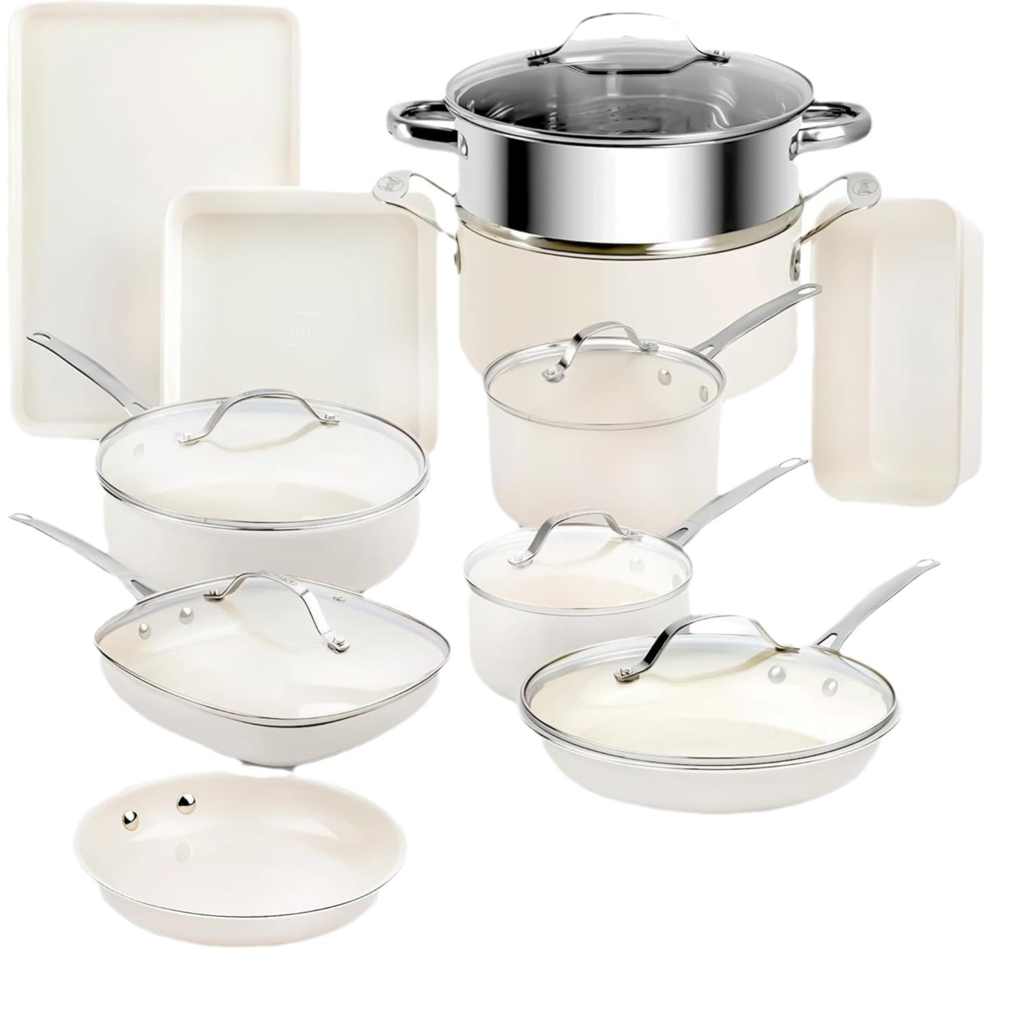 Kit multifuncional de arroz de arroz de arroz de piedra para fritar la olla de frito de verduras de salsa de salsa de leche de salsa de salsa antiadherente