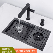 �[��ʽ304���P�ˮ�ۼ{�׺�ɫ�߉�ϴ�����β��Ѝu��̨�����ֹ���