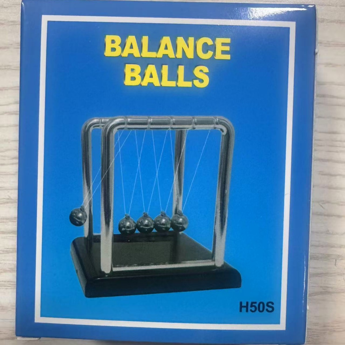 Navidad plástico Newton toque bola descomprimir Newton swing bola flotante juguetes adornos de oficina regalos creativos