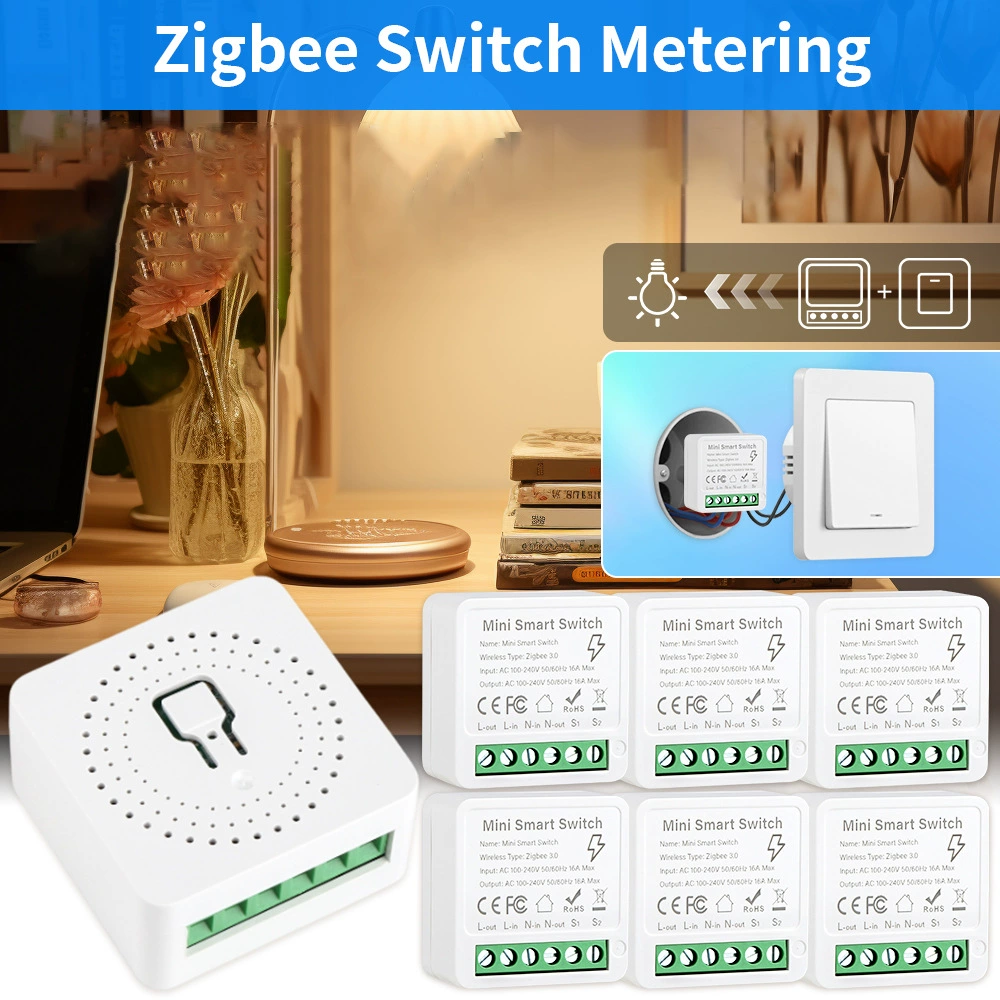 Устройство для измерения статистики заряда Tuya ZigBee, 16А
