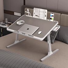 可升降床上小桌子家用学生寝室懒人折叠桌子宿舍书桌电脑学习方桌