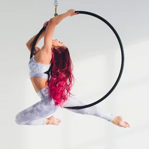 Air Yoga Dance Dance Syster Dance сингл висячий круг круга, батончик, акробатические стальные трубы танце