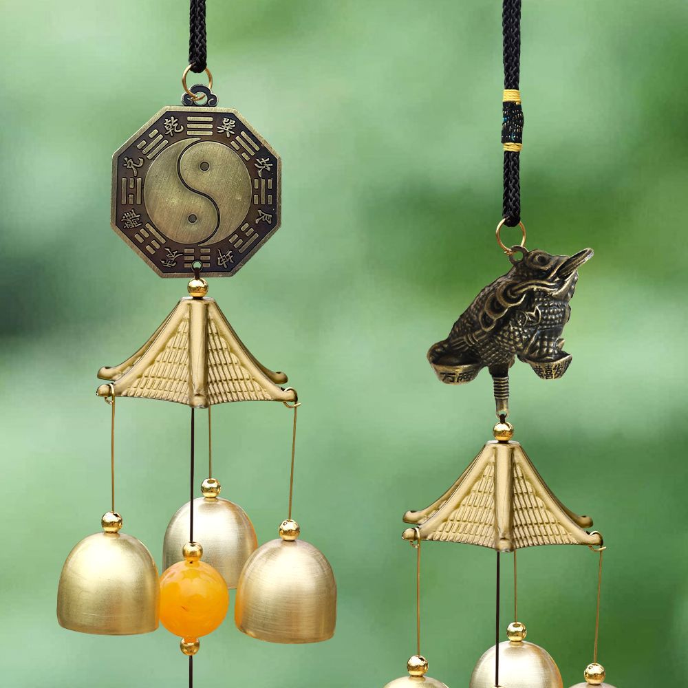 Decorative Garden Wind Chime Hanging Pendant For Wealth And Peace_voghion.com