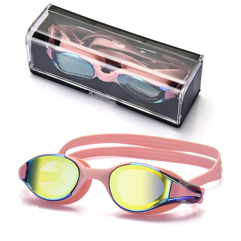 Gafas de Natación Anti-empañamiento de Policarbonato, Impermeable, Antiniebla, para Adultos
