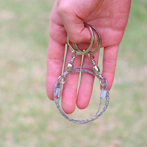Outdoor survival wire saw, wire saw, 4-strand wire saw/survival rope, chain saw, wire rope