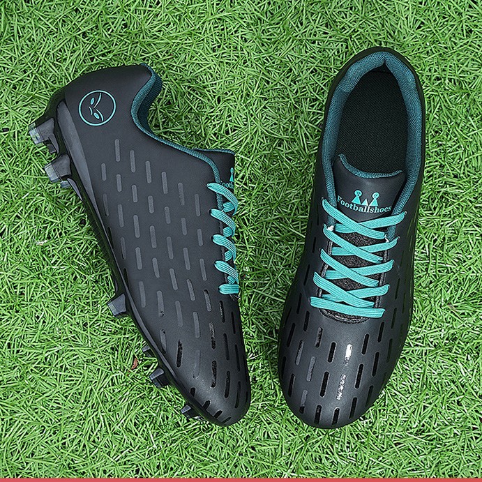 Venta directa nuevos zapatos de fútbol para niños para hombres y mujeres de bajo techo de goma para césped zapatillas Deportivas Zapatos de entrenamiento de una sola pieza entrega