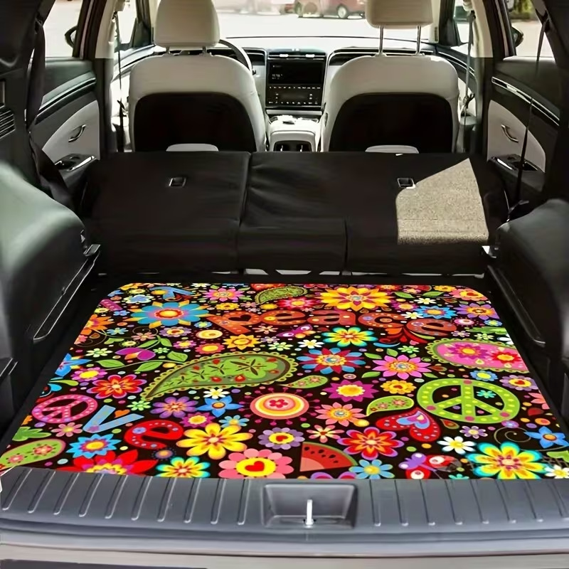 Crystal velvet car trunk mat, wear-resistant, cross-border Amazon dust-proof mat, water-absorbent, dirt-resistant, easy to maintain, wholesale