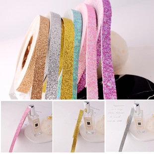 Factory Direct 1cm candy color sequins bow bag diy handmade hair accessories hair clip Accessories Wholesale
