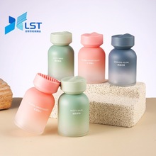 车载香薰瓶空瓶汽车香水120ml香氛扩香瓶无火渐变色香氛瓶玻璃瓶