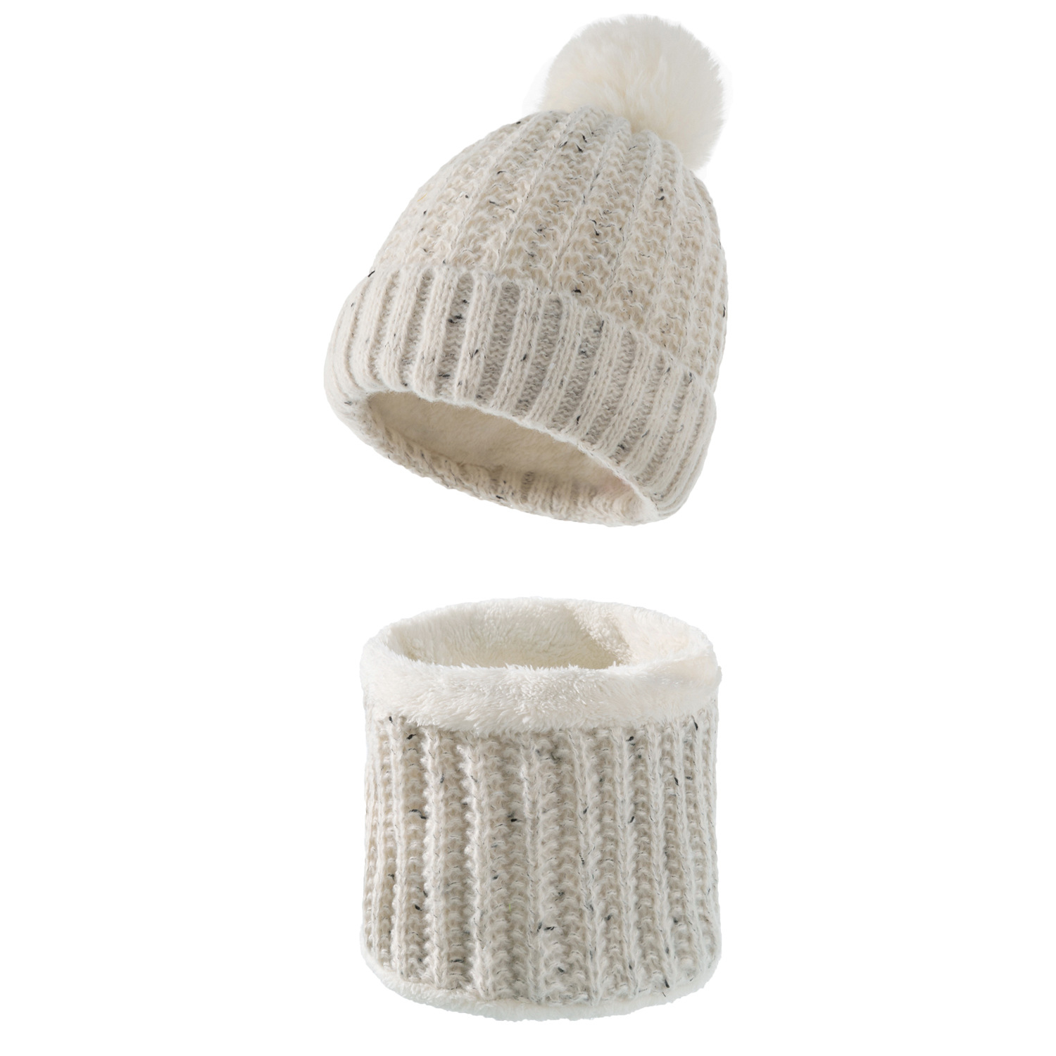 Women's Simple Style Solid Color Pom Poms Wool Cap display picture 31