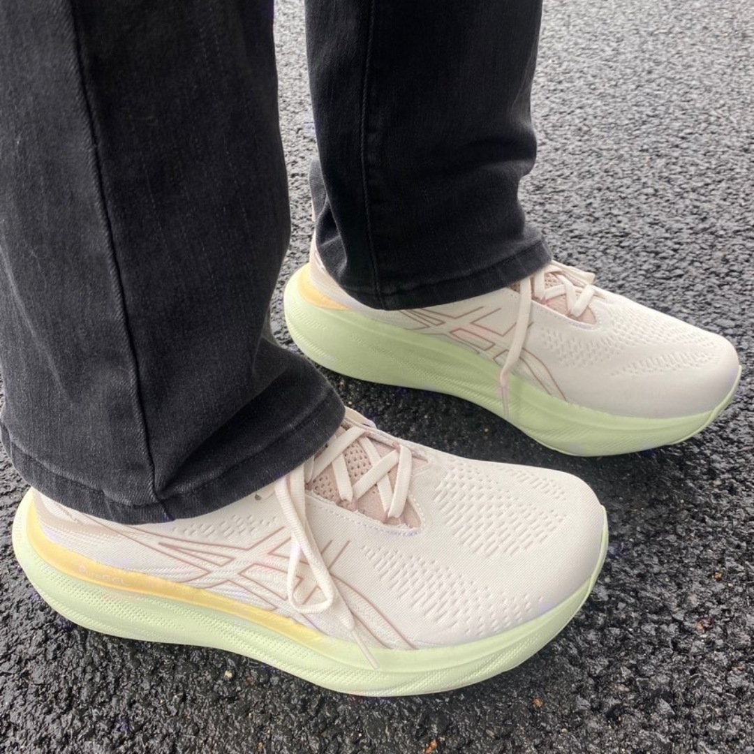 Asics SuperBlast Verde Fluorescente running shoes
