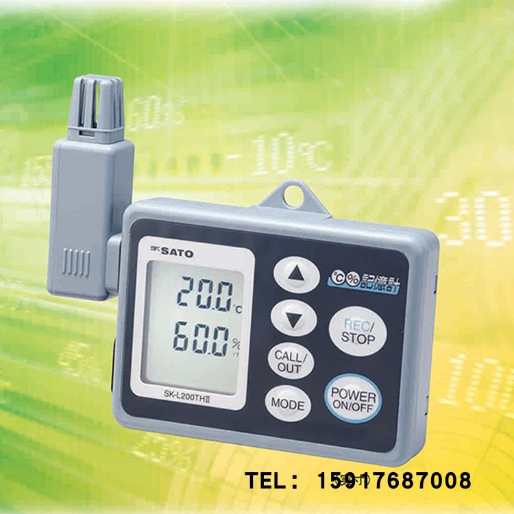 日本SATO佐藤温湿度仪SK-L200THIIα 8175/8161-00 SK-L200TII