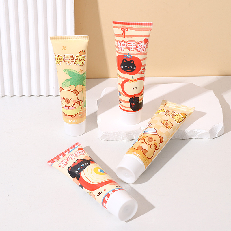 25年新款卡皮巴拉护手霜女补水保湿防干裂滋润小支装30ml便携手霜|undefined