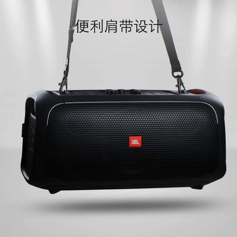 跨境适用PARTYBOX ON THE GO肩背式便携蓝牙音响户外OK无线话筒|undefined