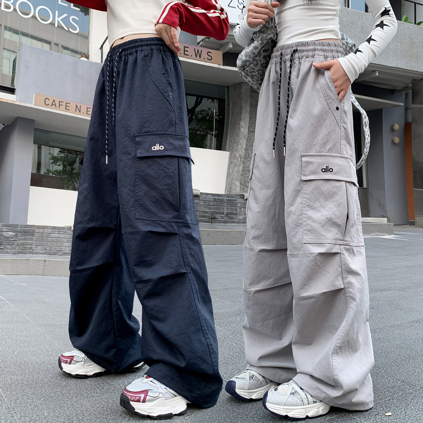 Girls' Autumn Pants, Stylish Loose-fitting Cargo Pants, 2026 New Style, Casual Long Pants for Big Kids, Girls