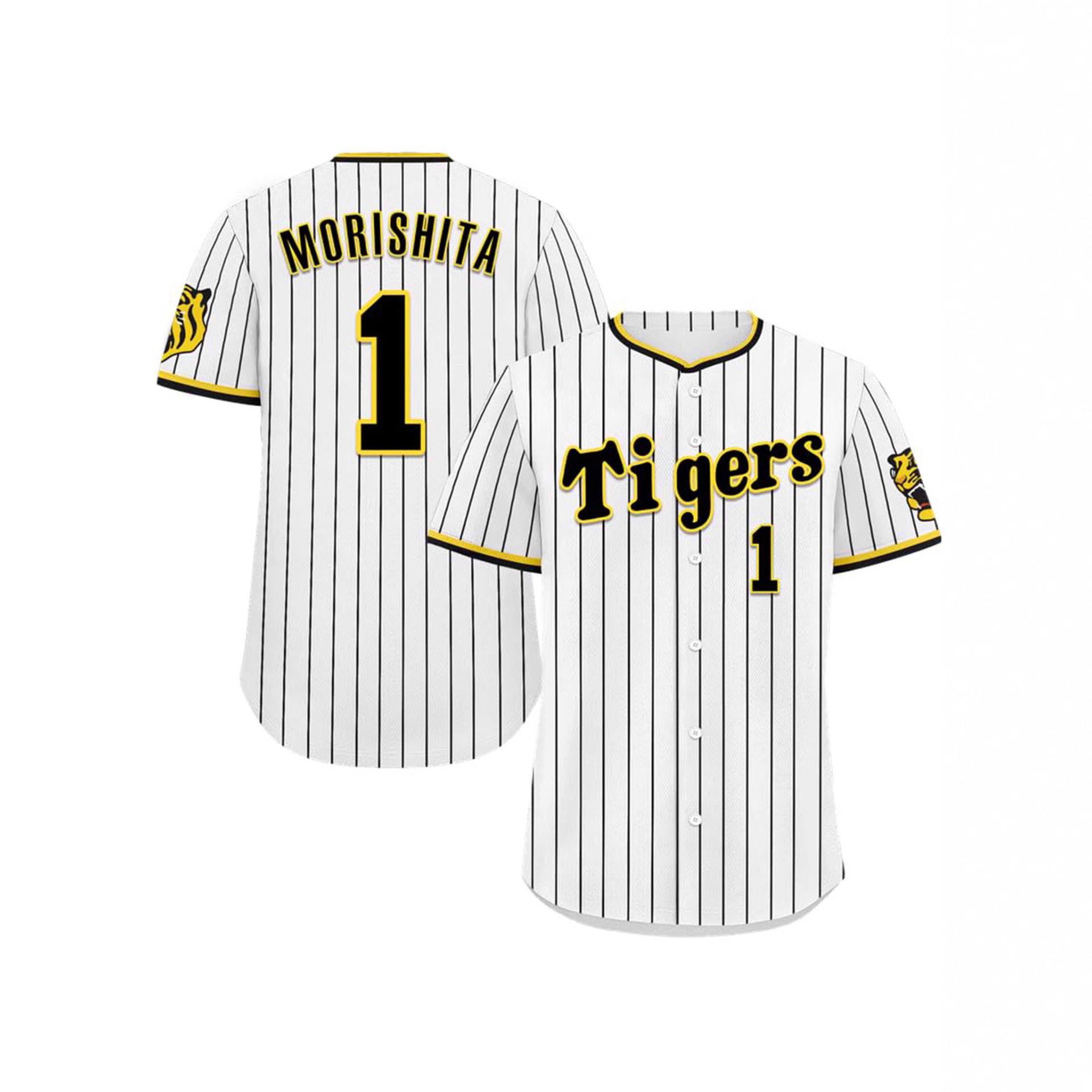 2025外贸跨境美式夏季休闲圆领棒球服男士运动纽扣开衫数字棒球服