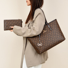 女包2024新款大容量托特包简约时尚字母妈妈手提包秋冬子母兜子包