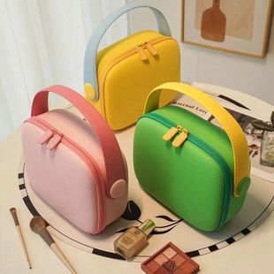 Internet Celebrity Cosmetic Bag Dopamine High-End Portable Multi-Functional Large-Capacity Waterproof Travel Cosmetics Hard Shell Bag
