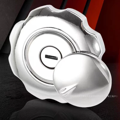 Cg125 Motorcycle Fuel Tank Cap Lock Is Suitable for the Old Honda Model Pearl River Zj125 Happiness Waterproof Cap Key Lock (Tank cap)