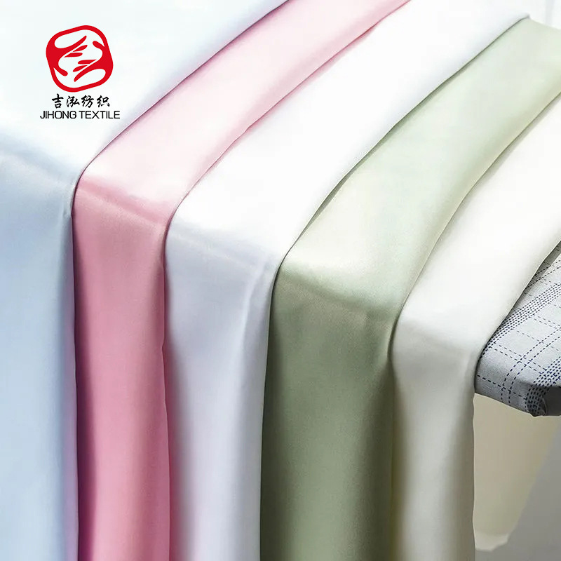 Simulated Silk Gift Box Lining Decorative Cheongsam Fashion Fabric Large Intestine Hair Ring Silks and Satins Fabric Satin Lining Fabric