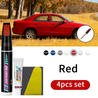 Avtomobil boya qələmləri | Cross-Border Special Body - p115-red-4pcs