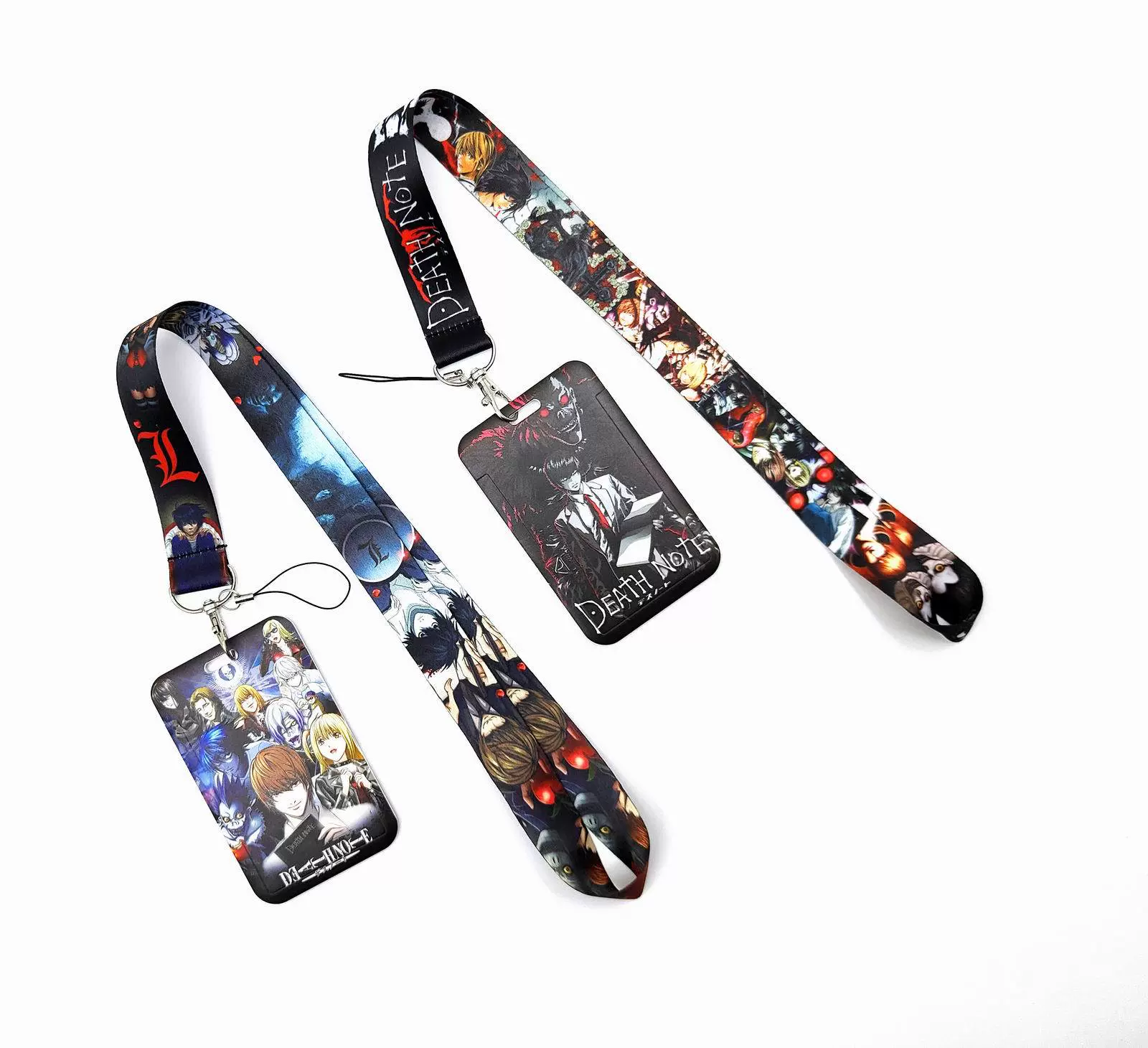 Папка/кошелек из ПВХ для карточек Death Note (Death Note) карта студента, пропуск на кампус, проездной карта доступа на завод, толчок и закрытие