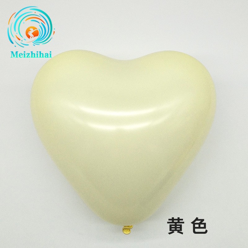 2.2g Matt Macaron Love Balloon Heart Balloon Impresión Decoración de la casa de boda Set de globos de boda