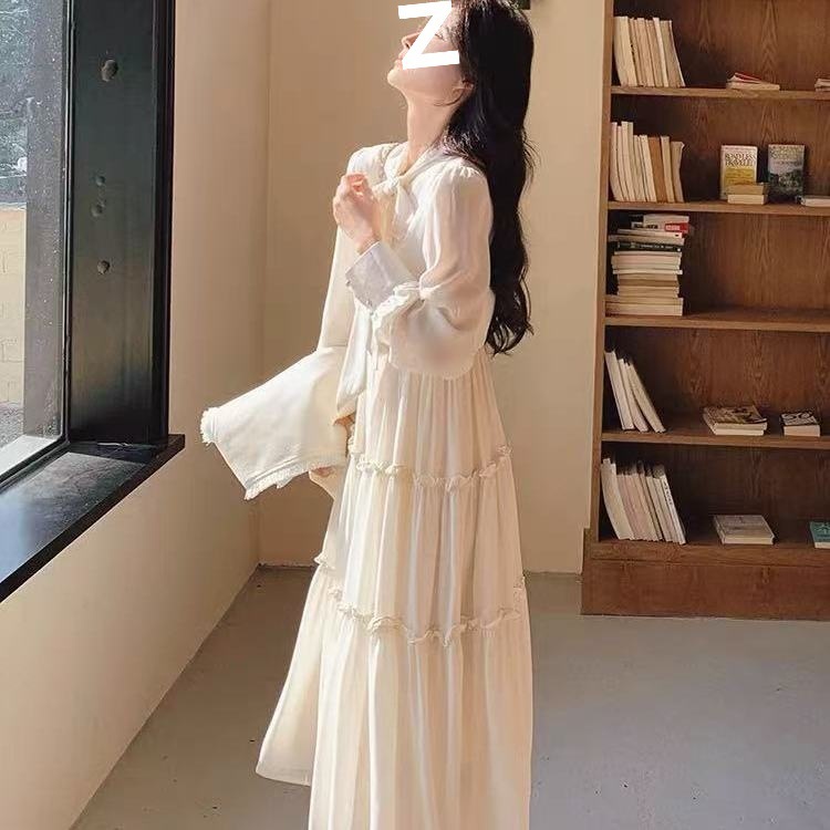 法式气质连衣裙女春秋2025新款大方得体高级感小香风马甲裙子套装|undefined