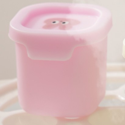 Silicone para niños almacenamiento de hielo de carne en puré fresca de grado de alimentos para bebés congelados de grado de alimentos