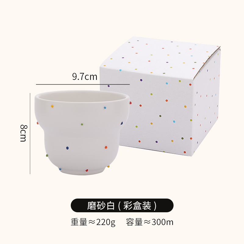 Taza de café de cerámica, sentido de diseño, taza de dibujo de nicho, taza de agua, mano de oficina, taza de calabaza, taza de desayuno, resistencia a altas temperaturas