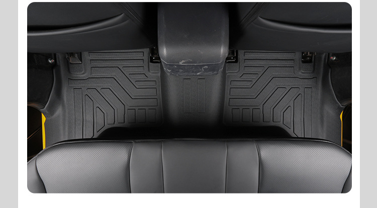 Suitable for Isuzu Ruimai, full coverage door sill interior decoration accessories, pickup truck modification TPE car floor mats