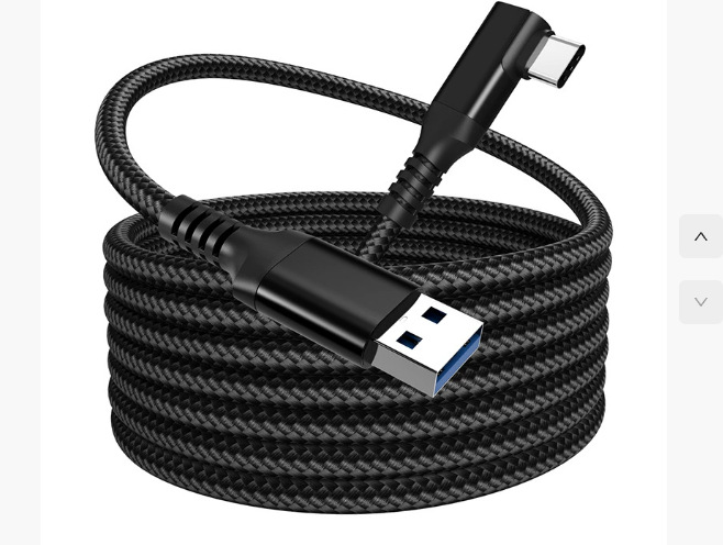 Venta directa al por mayor 3.2gen1 VR cable de datos 5g transmisión aplicable a Oculus Quest cableado streaming sin lag