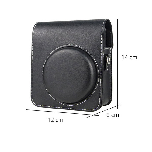 Manufacturer Polaroid mini40 camera bag retro black brown PU camera storage protective bag