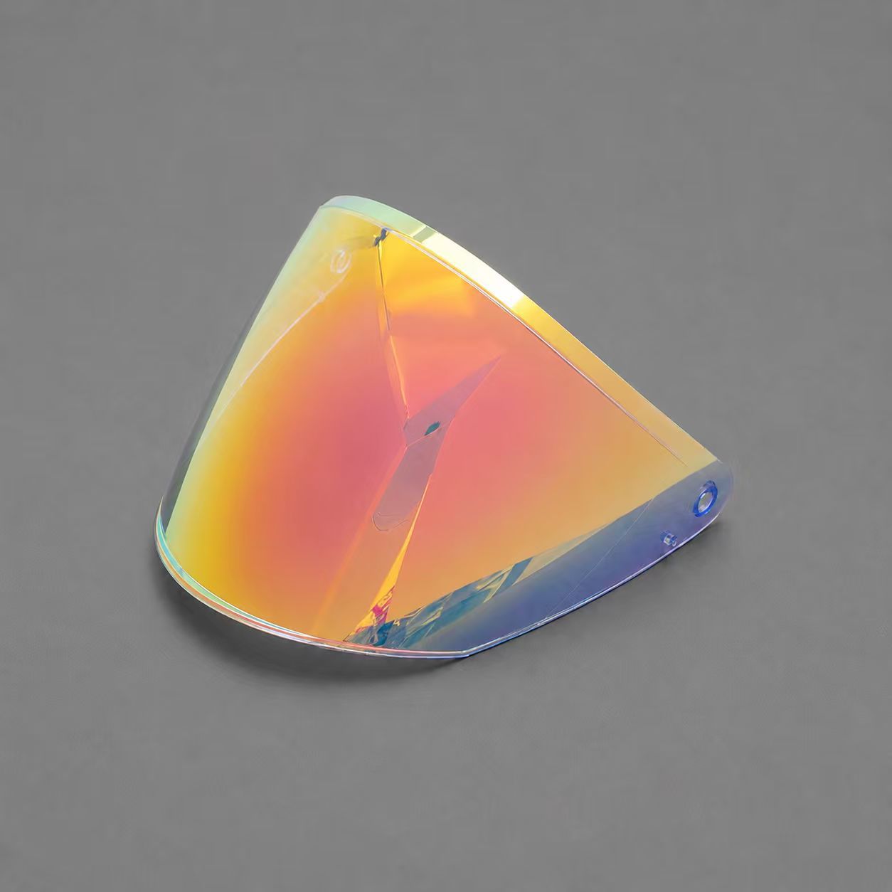 Sun Protection Uv-Resistant Electroplated Lenses for Ls2 Half Helmet, Suitable for Of626, Universal for Day and Night Use, Three-Quarter Helmet