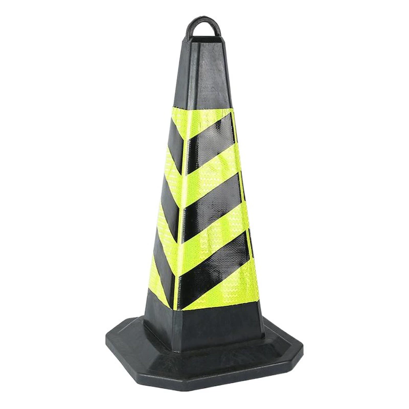 Фиксированной ПВХ дорожный конус Вес 70 см не парк дорожные знаки парковка рекламные щиты мороженое конус резиновый светоотражающий квадратный конус
