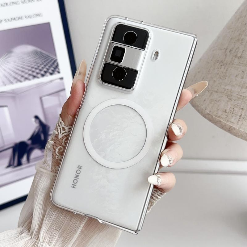 Honor magicVs3 携帯電話ケース magicVs3 磁気超薄型放熱つや消し落下防止保護ケースに適しています。|undefined