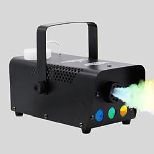 Transfronterizo LED500W control remoto a todo color colorido máquina de humo iluminación de la etapa Fiesta de Halloween máquina de humo electrónica