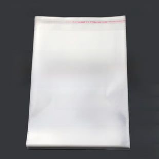 OPP self -stick bag printing packaging transparent clothing packaging plastic bag self -sealed bag double -layer 5 silk width 8cm
