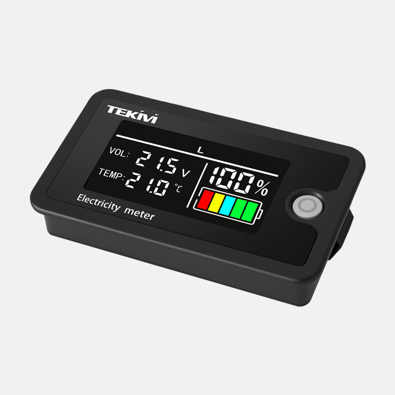 LCD 2 線式 8-100V バッテリー電力表示電圧電力デジタル表示電圧計鉛酸リチウム電池ユニバーサル|undefined