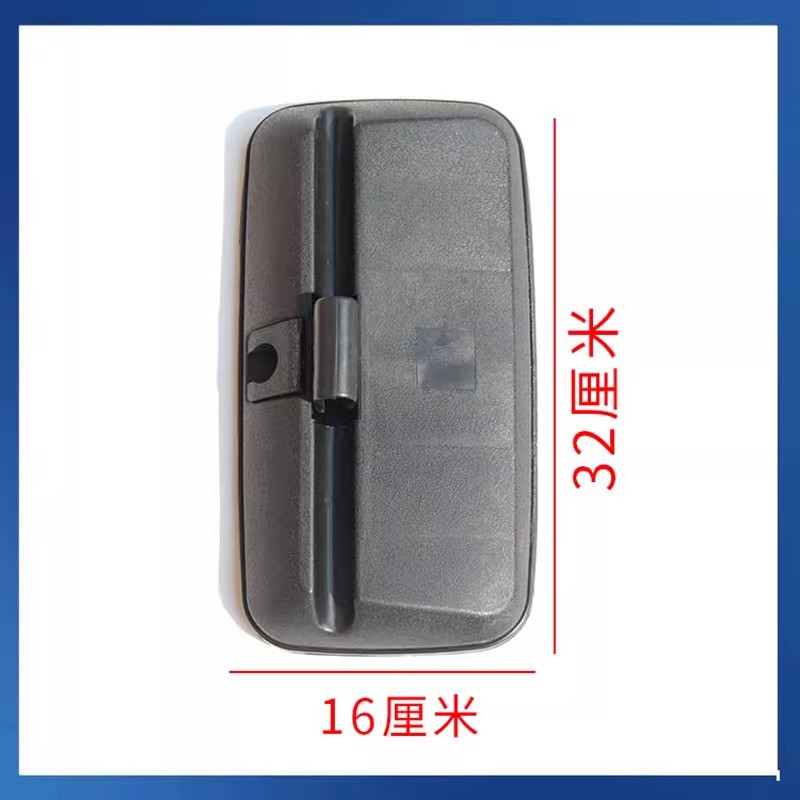 Tuolaji Rearview Mirror for Forklift, Tractor, Loader, Harvester, Truck (Large field of view rear view auxiliary mirror) - 140-2-series-1-pc