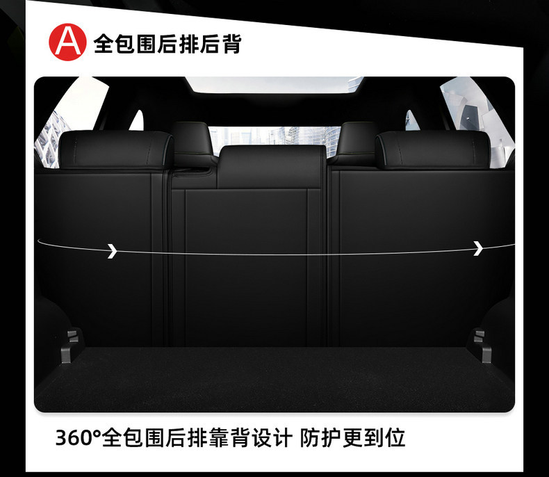 26 Models of Haval H6L Special Seat Covers, Fully Covered Breathable Leather Seat Covers, Wear-Resistant Car Seat Cushions, Universal Seat Cushions for All Seasons