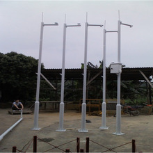 3米监控立杆普通3.5米杆4米加厚立杆5米镀锌立杆6米道监控立杆