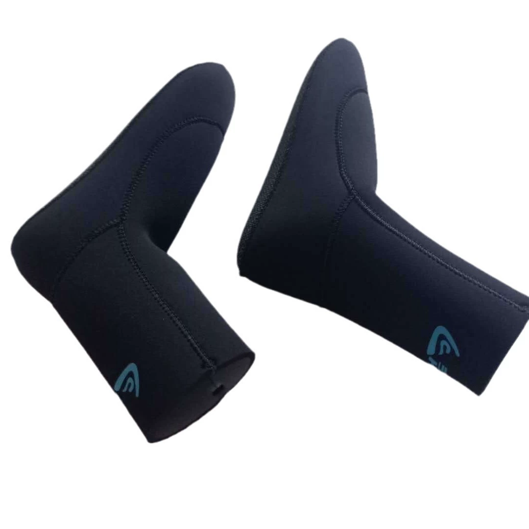 Keep warm beach gaiters for swimming, 5mm